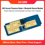 24Ghz one-transmitter-two-receiver human motion tracking trajectory radar module Wall mounted installation HLK-LD2450